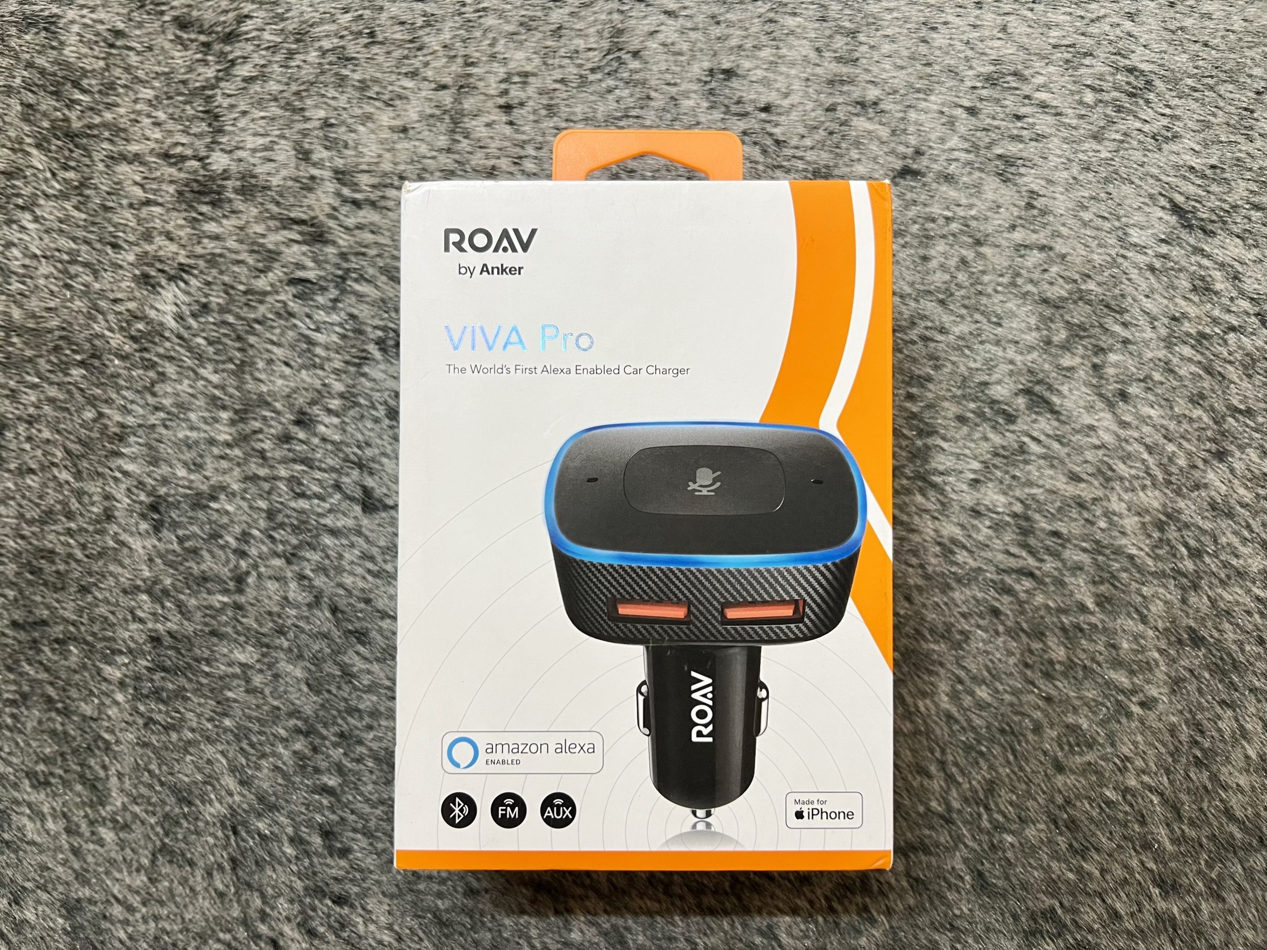 Bộ sạc ô tô 2 cổng USB Roav Viva Pro, của Anker