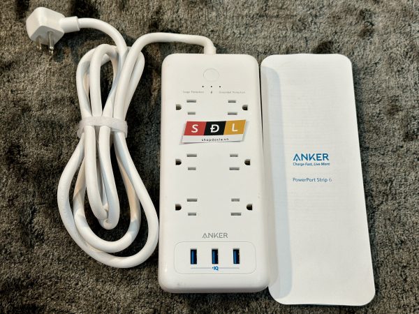 Anker PowerPort Strip 6 with 3 USB Ports model A9161