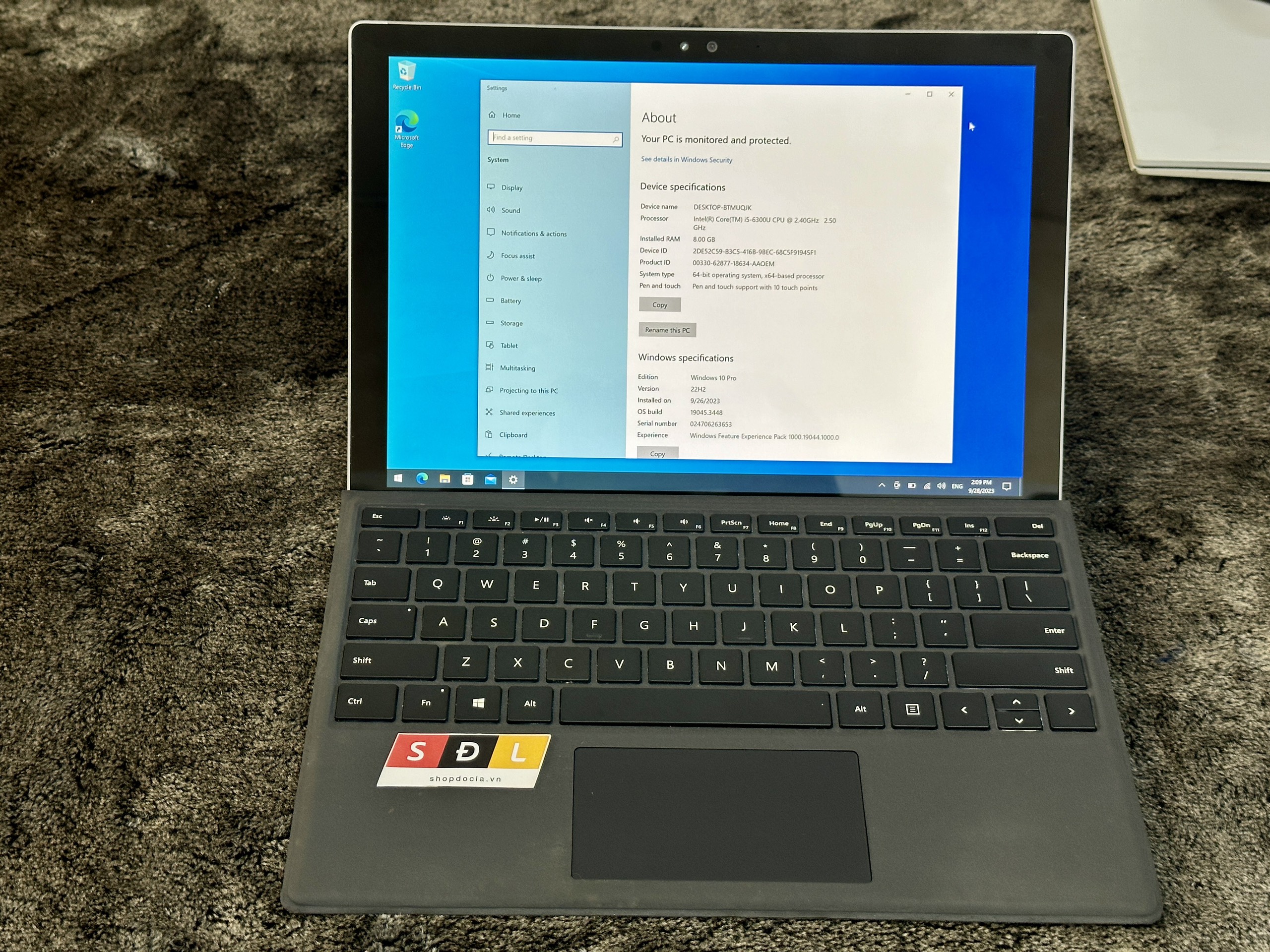 Laptop Microsoft Surface Pro 4 1724
