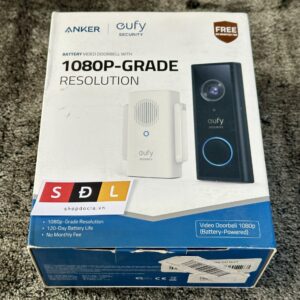 eufy Security Video Doorbell 1080p (Battery-Powered) T8222