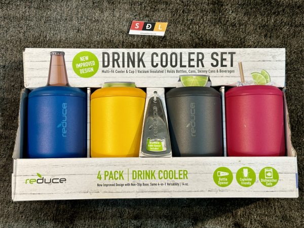 Set ly giữ nhiệt lạnh Reduce 4 in 1 Multi-Use Drink Cooler