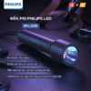 Đèn pin Philips SFL1236 có pin sạc tích hợp theo đèn