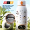 Bình đun nước hâm sữa Shezi TN-02 55°C dung tích 500mL