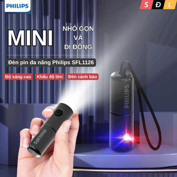 Đèn pin mini đa năng Philips SFL1126