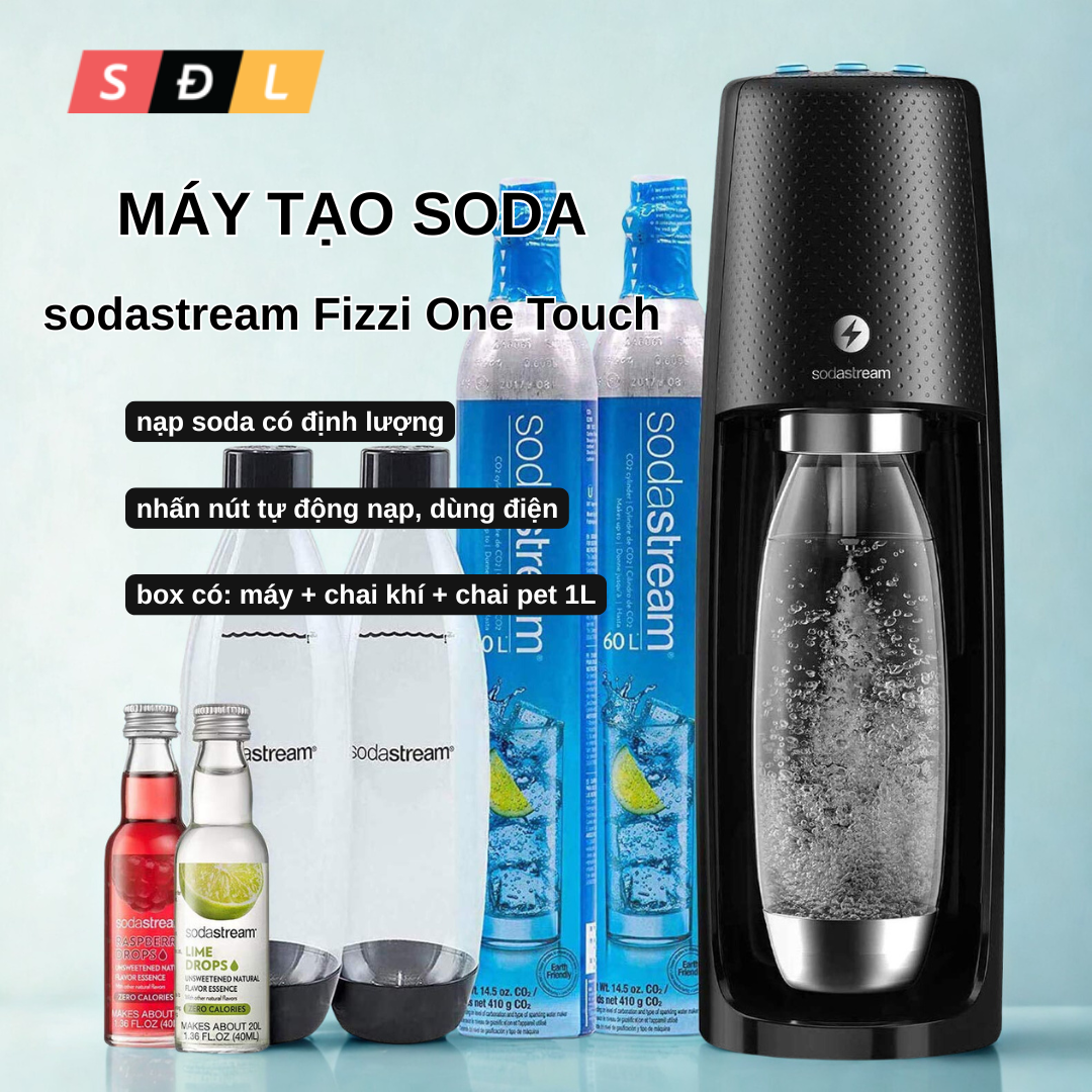 Máy tạo Soda sodastream Fizzi One Touch Máy tạo Soda sodastream Fizzi One Touch