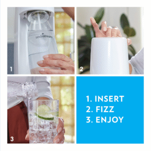 Máy tạo Soda sodastream Fizzi One Touch 3 4 7