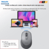 Chuột không dây chính hãng Philips SPK7448 seri 4000 | Bluetooth | 2.4G | Không ồn |1600DPI