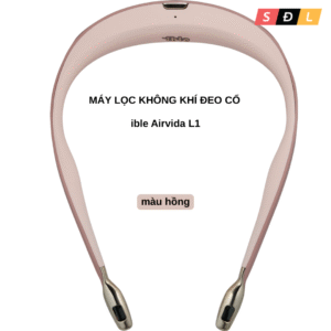Máy lọc không khí đeo cổ ible Airvida L1 thời trang với 02 lỗ thông gió 7 8
