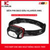 Đèn pin đeo đầu cao cấp Klarus HM1 có pin sạc tích hợp theo đèn 9 Đèn pin đeo đầu cao cấp KLARUS HM1 có pin sạc tích hợp theo đèn