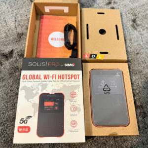 Bộ phát WiFi 4G/5G Solis 5G | Solis Pro được tặng thêm mỗi tháng 01 GB data dùng hơn 135 quốc gia 5 z7550580436040 65547e28bde1a46355e21bc9447747ab