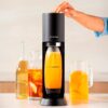 Máy làm soda SodaStream Mix bơm nạp trực tiếp nước ép trái cây, cocktail, nước trắng