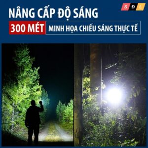 Đèn pin cao cấp ánh sáng mạnh | tự vệ | cứu hộ | thiết kế bền bỉ Philips SFL8286 với tay cầm dài 2 3 7