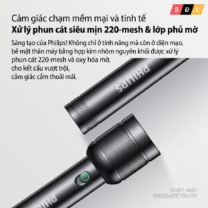 Đèn pin cao cấp ánh sáng mạnh | tự vệ | cứu hộ | thiết kế bền bỉ Philips SFL8286 với tay cầm dài 4 5 6