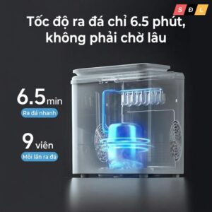 Máy làm đá mini Philips ADD8090 có thể kết hợp với máy làm soda Philips dùng cho gia đình văn phòng 4 5 7