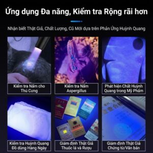 Đèn pin UV Philips SFL2091 soi ngọc | tem chống giả | tia laser | phát hiện nấm mèo | khô keo dán 6 7 5